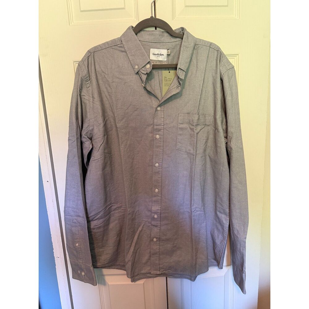 NEW Mens Good Fellow Button Up Collared Shirt